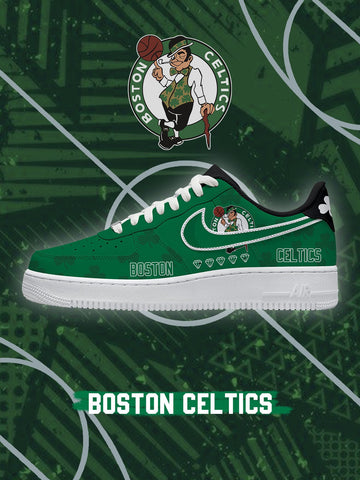 Boston Basketball V.4 Custom Low-top Sneakers For Fans