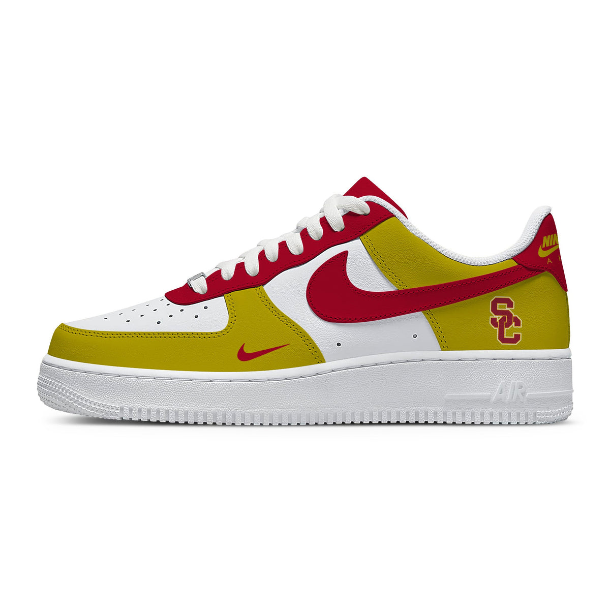 USC College Custom Low-top Sneakers For Fans