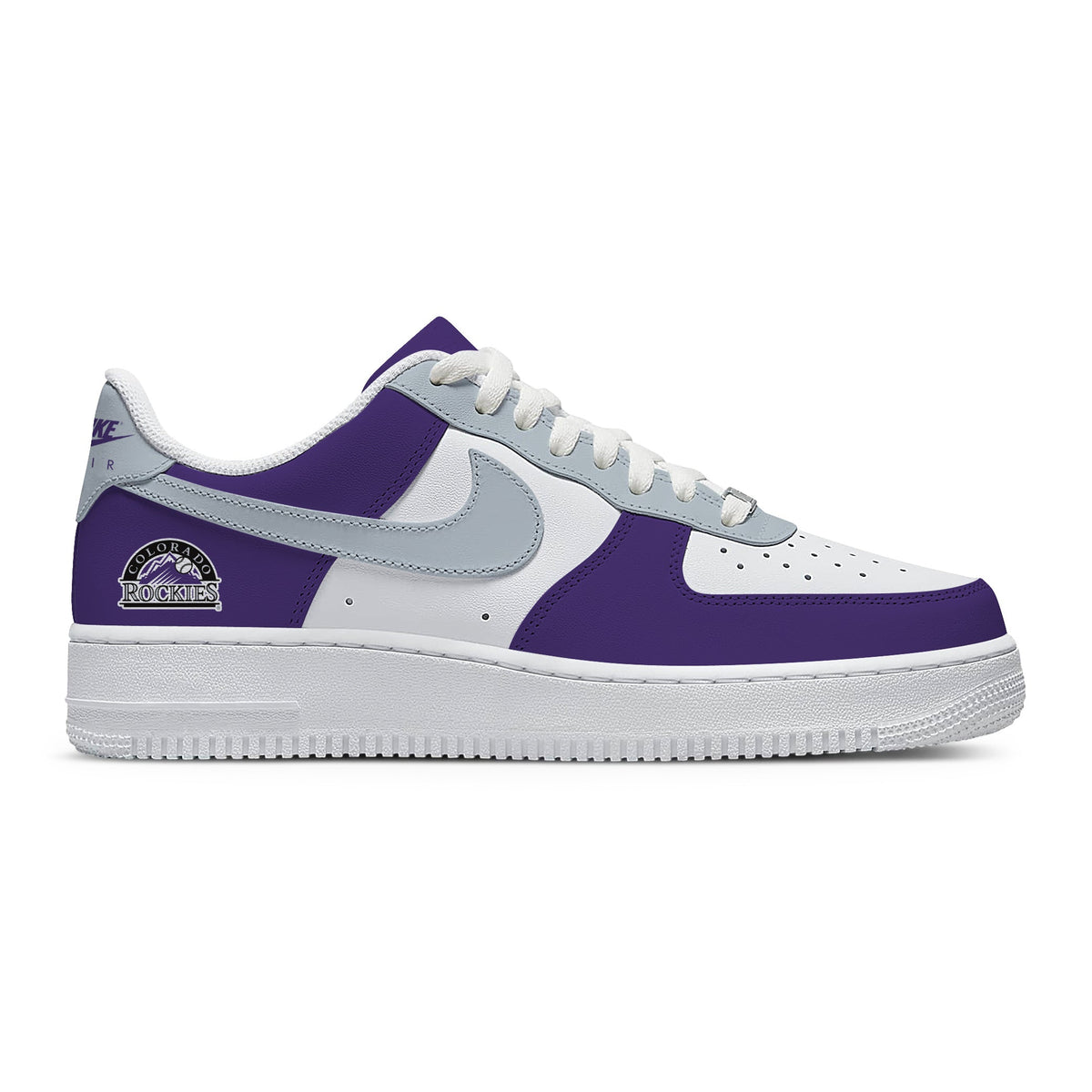 Colorado Baseball Custom Low-top Sneakers For Fans