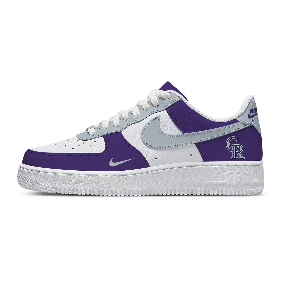 Colorado Baseball Custom Low-top Sneakers For Fans-Cuztomshoes
