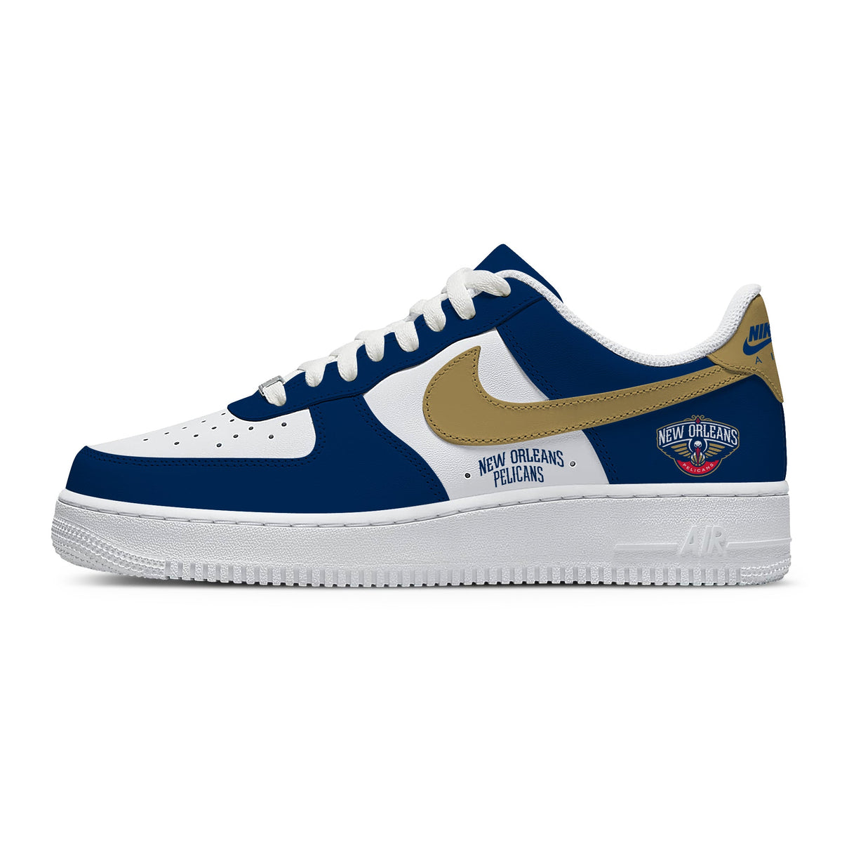 New Orleans Basketball Custom Low-top Sneakers For Fans