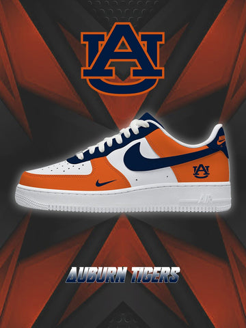 Auburn College Custom Low-top Sneakers For Fans
