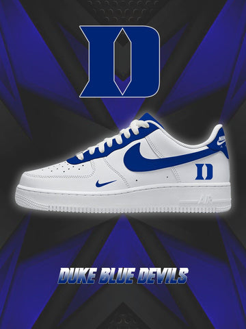 Duke College Custom Low-top Sneakers For Fans
