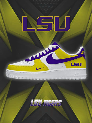 LSU College Custom Low-top Sneakers For Fans