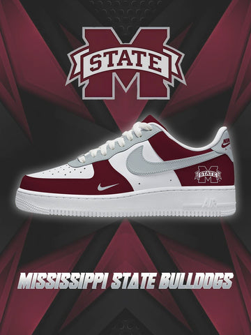 Mississippi State College Custom Low-top Sneakers For Fans