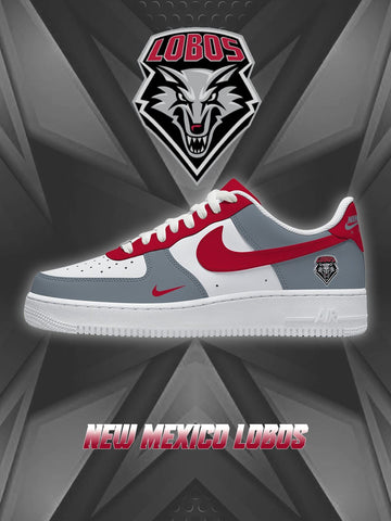 New Mexico College Custom Low-top Sneakers For Fans