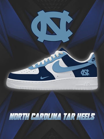 North Carolina College Custom Low-top Sneakers For Fans
