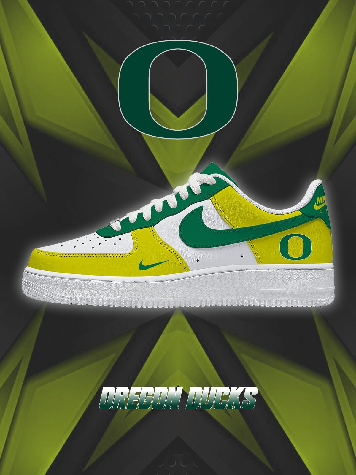 Oregon College Custom Low-top Sneakers For Fans