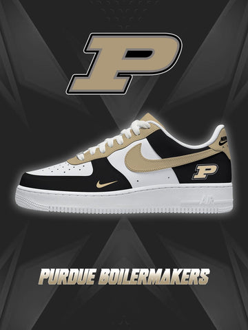 Purdue College Custom Low-top Sneakers For Fans