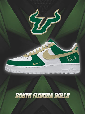 South Florida College Custom Low-top Sneakers For Fans
