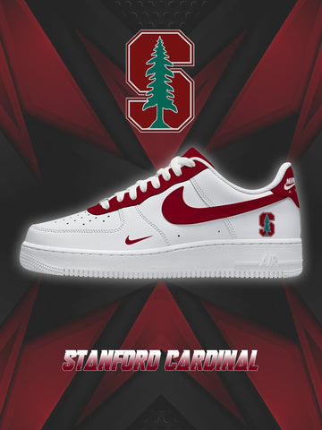 Stanford College Custom Low-top Sneakers For Fans