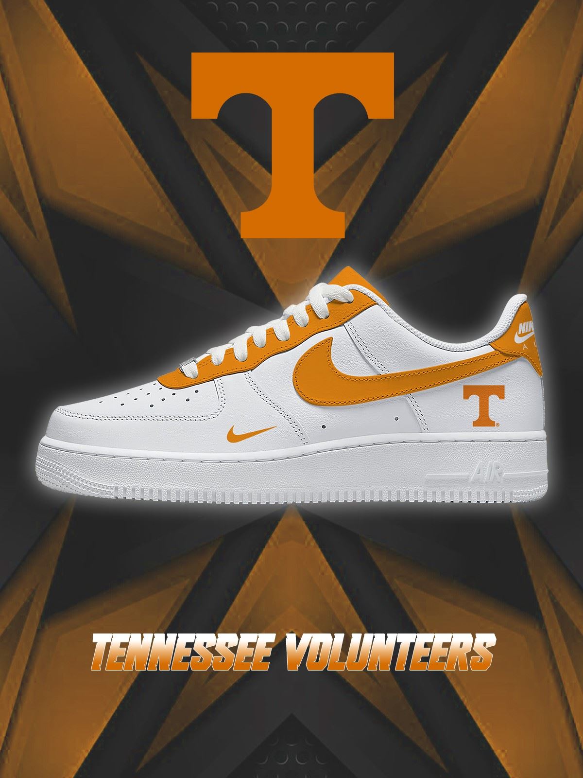 Tennessee College Custom Low-top Sneakers For Fans