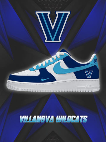 Villanova College Custom Low-top Sneakers For Fans