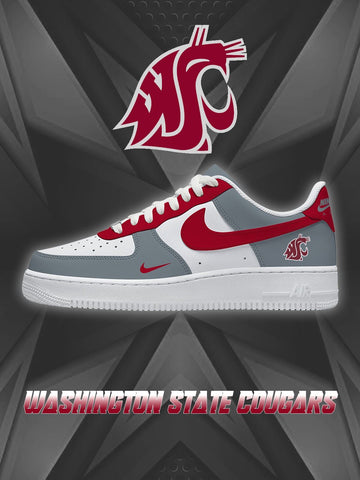 Washington State College Custom Low-top Sneakers For Fans