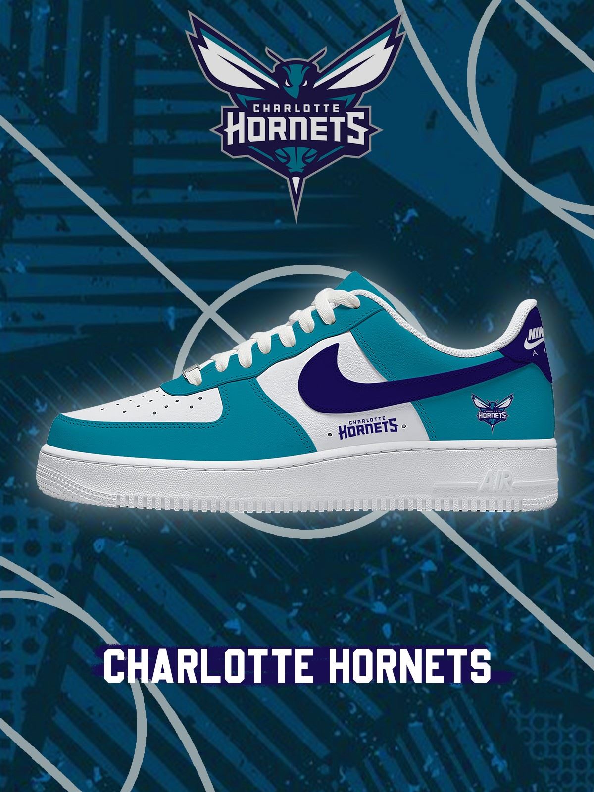 Charlotte Basketball Custom Low-top Sneakers For Fans