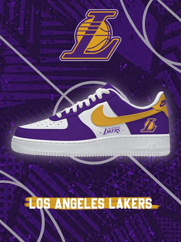 Los Angeles Basketball Custom Low-top Sneakers For Fans