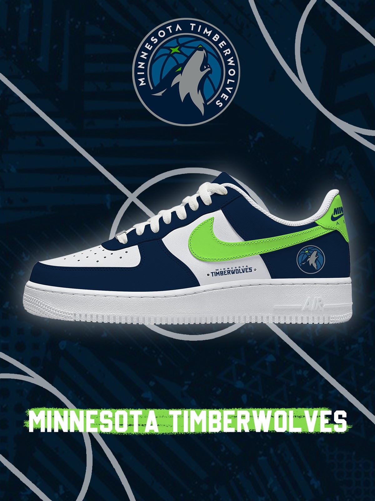 Minnesota Basketball Custom Low-top Sneakers For Fans