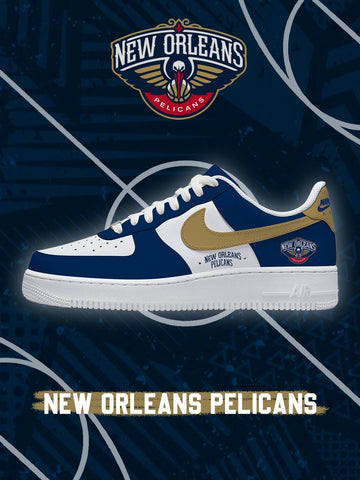 New Orleans Basketball Custom Low-top Sneakers For Fans