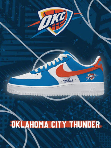 Oklahoma City Basketball Custom Low-top Sneakers For Fans