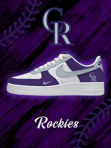 Colorado Baseball Custom Low-top Sneakers For Fans