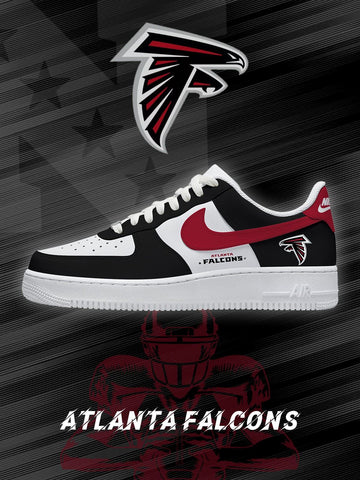 Atlanta Custom Low-top Sneakers For Football Fans