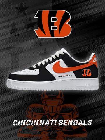 Cincinnati Custom Low-top Sneakers For Football Fans