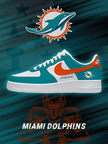 Miami Custom Low-top Sneakers For Football Fans