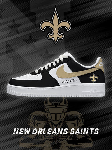 New Orleans Custom Low-top Sneakers For Football Fans