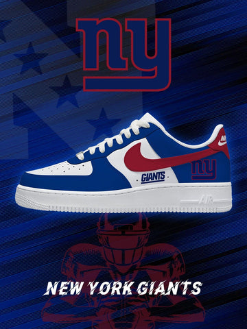 New York Custom Low-top Sneakers For Football Fans