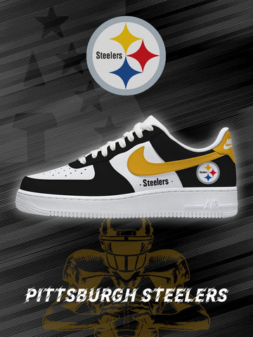 Pittsburgh Custom Low-top Sneakers For Football Fans