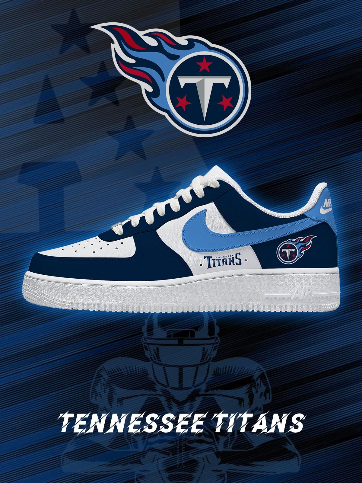 Tennessee Custom Low-top Sneakers For Football Fans