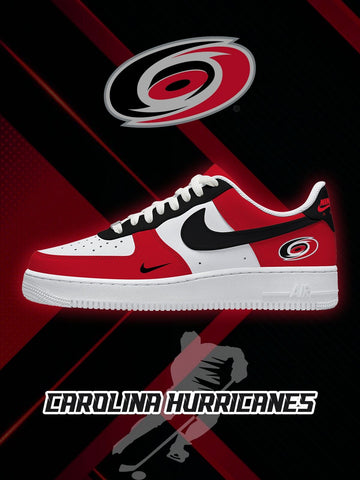 Carolina Hockey V.1 Custom Low-top Sneakers For Fans