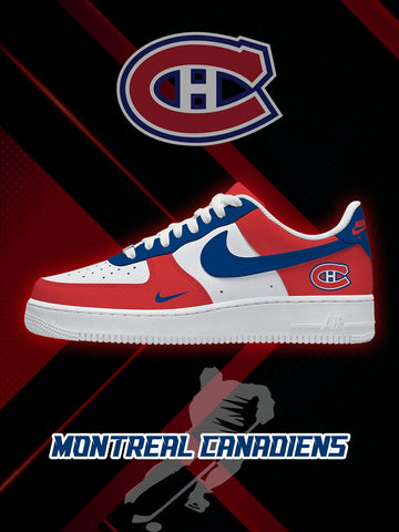 Montreal Hockey V.1 Custom Low-top Sneakers For Fans