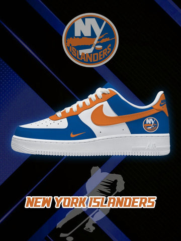 New York Hockey V.1 Custom Low-top Sneakers For Fans