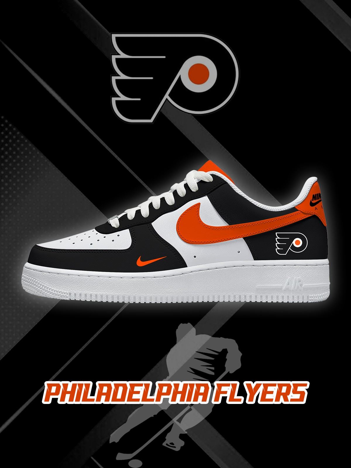 Philadelphia Hockey V.1 Custom Low-top Sneakers For Fans