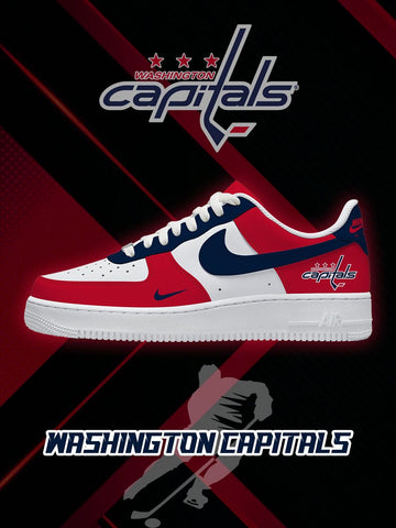 Washington Hockey V.1 Custom Low-top Sneakers For Fans