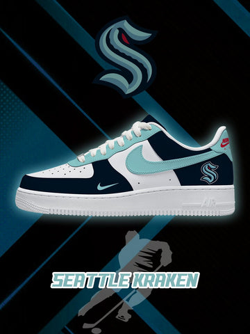 Seattle Hockey V.1 Custom Low-top Sneakers For Fans