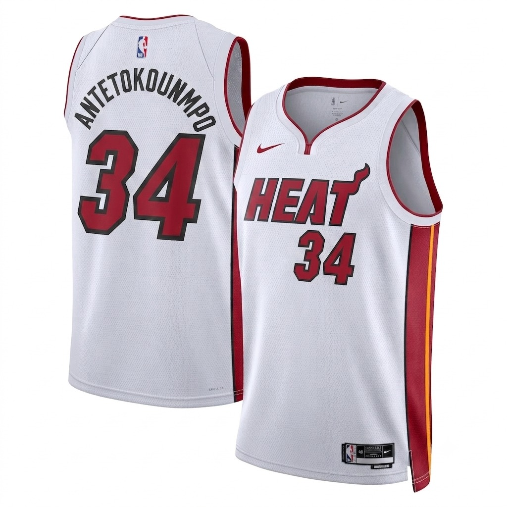 Miami Marlins 2026 Giannis Antetokounmpo Edition Jersey - Stitched-Cuztomshoes