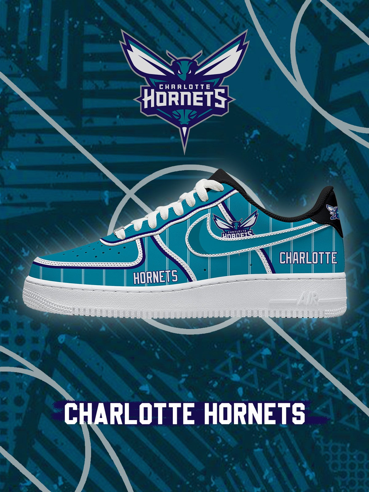Charlotte Basketball V.3 Custom Low-top Sneakers For Fans