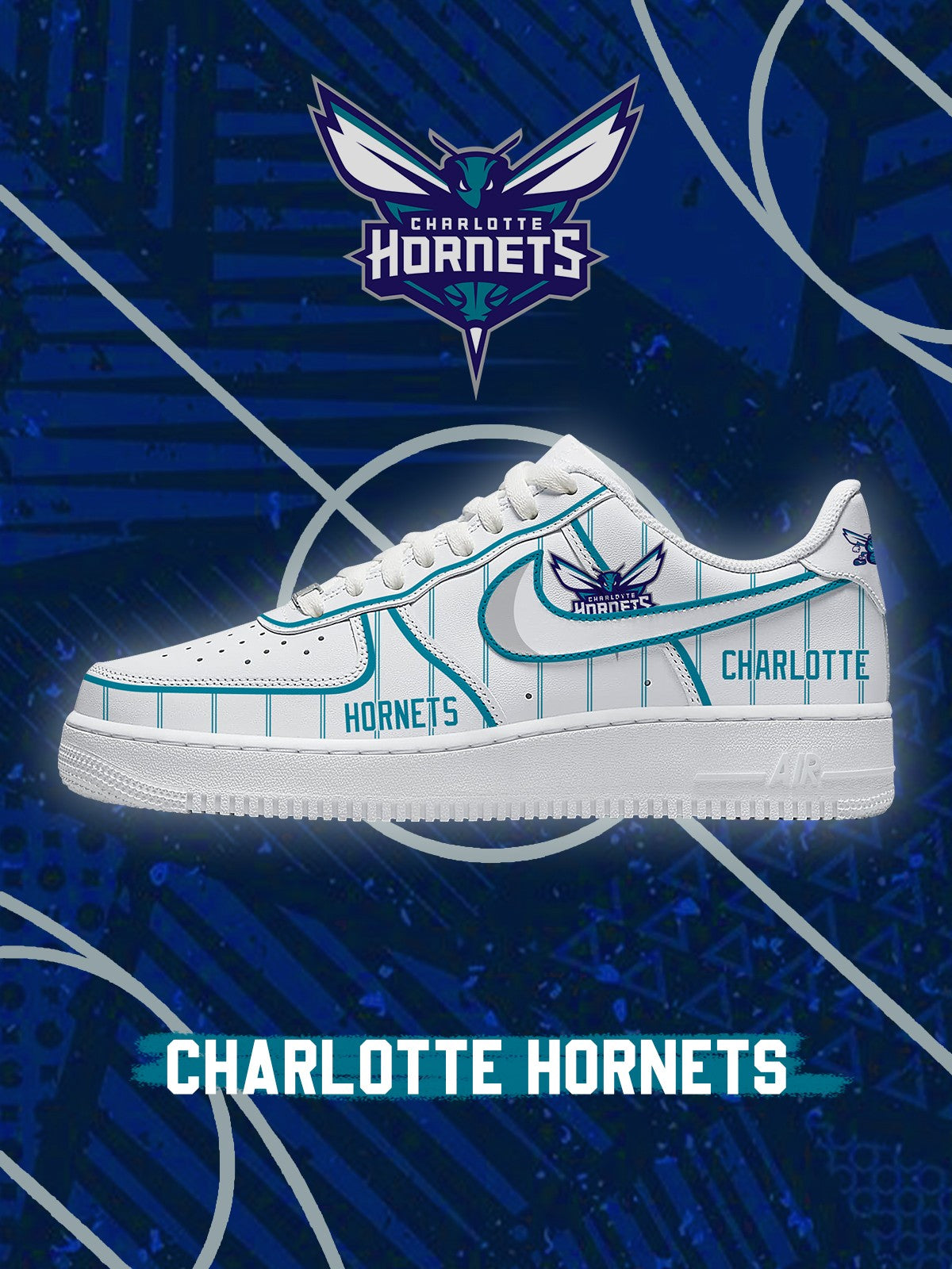 Charlotte Basketball V.4 Custom Low-top Sneakers For Fans