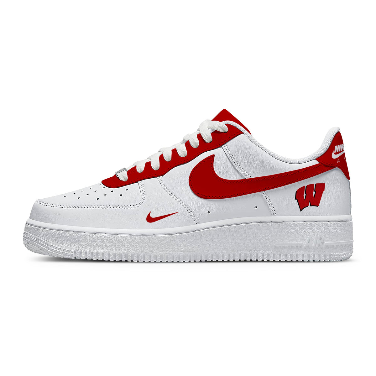 Wisconsin College Custom Low-top Sneakers For Fans