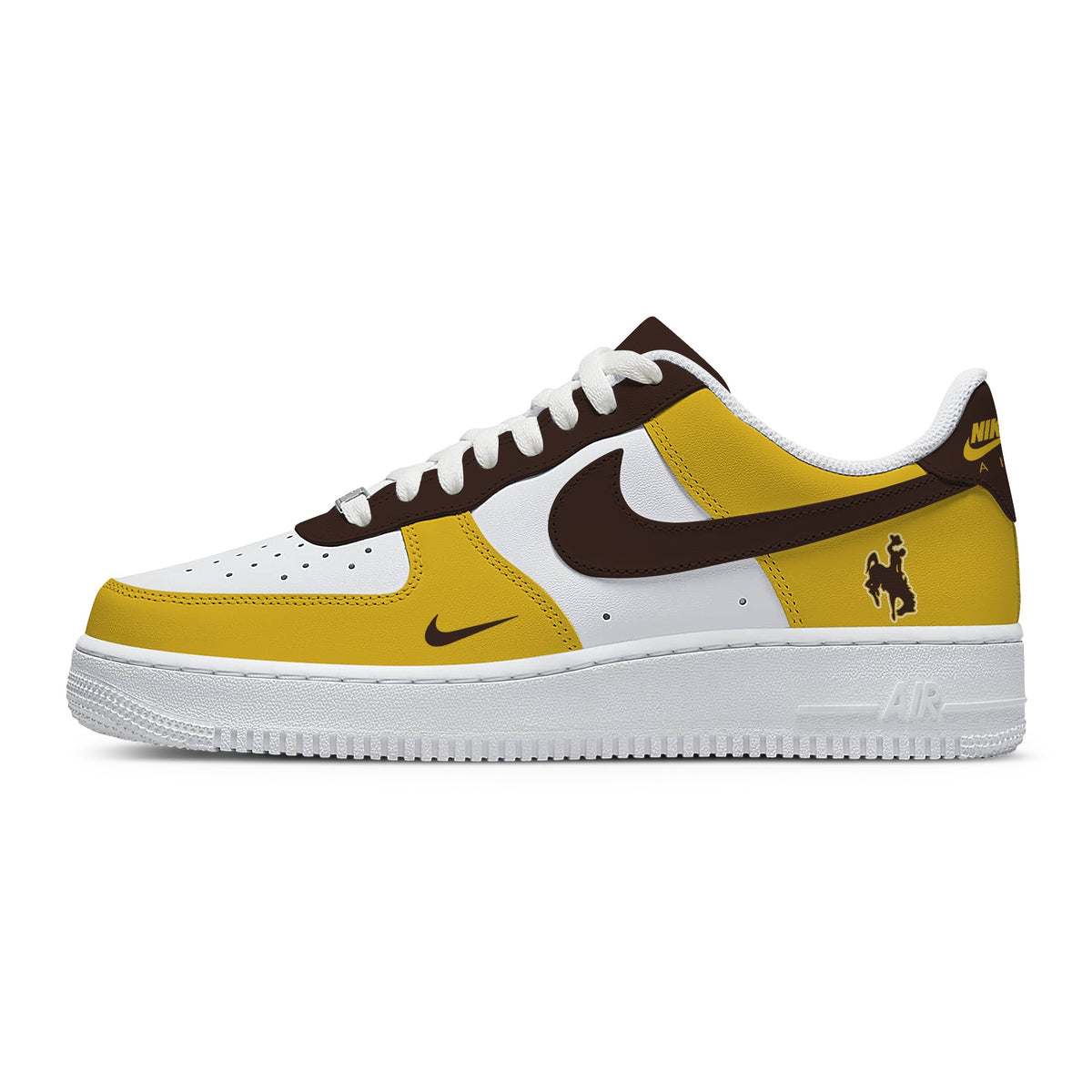 Wyoming College Custom Low-top Sneakers For Fans