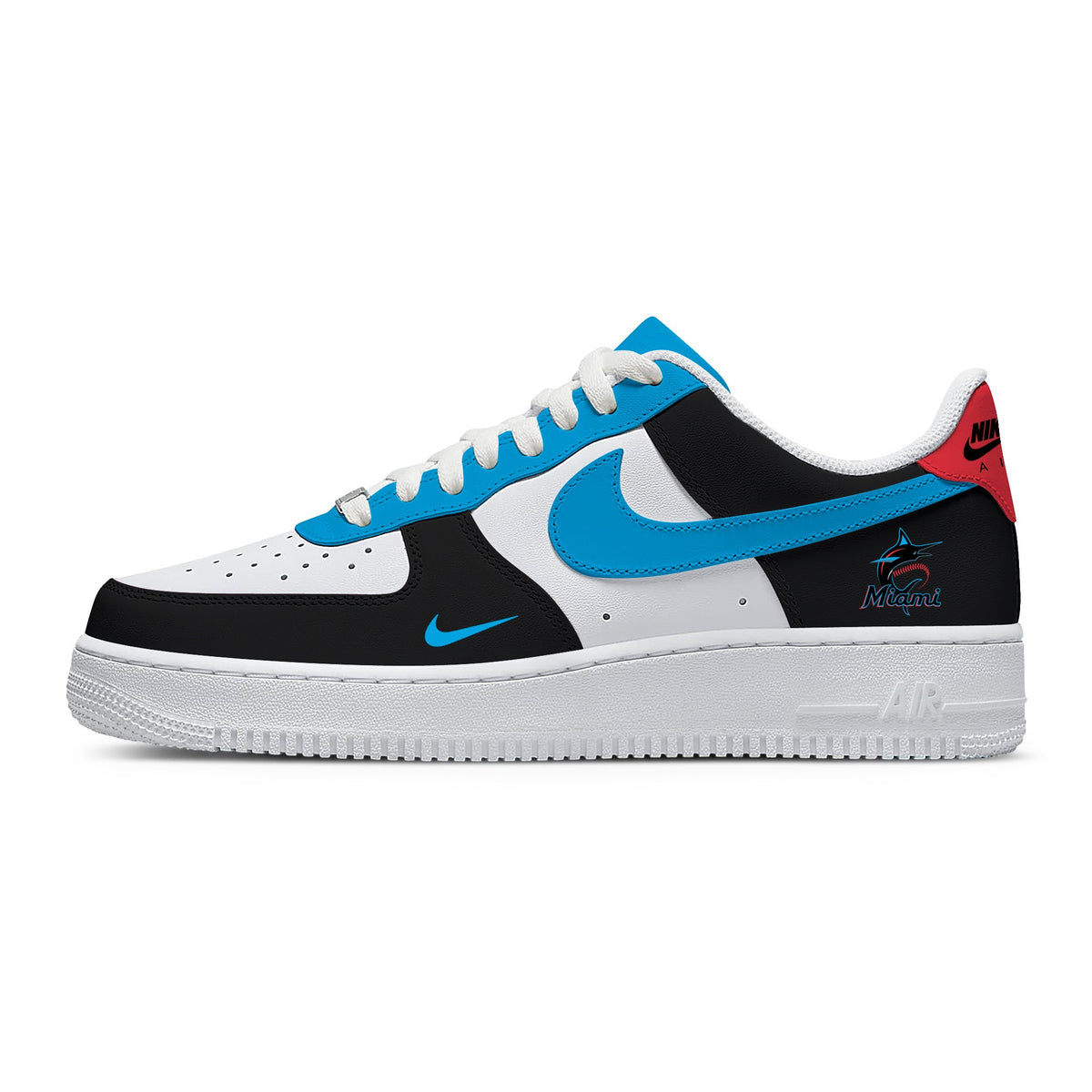 Miami Baseball Custom Low-top Sneakers For Fans