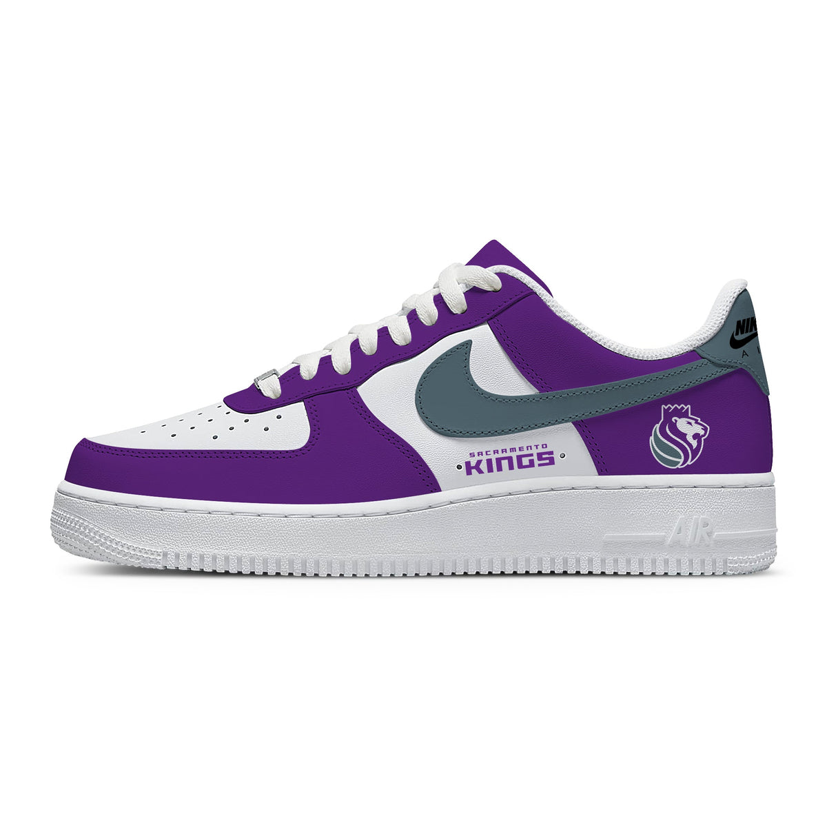 Sacramento Basketball Custom Low-top Sneakers For Fans