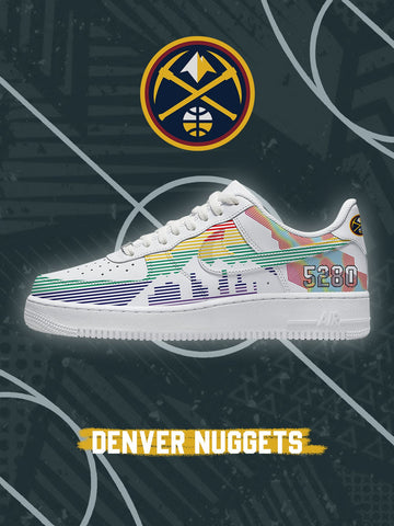 Denver Basketball V.2 Custom Low-top Sneakers For Fans