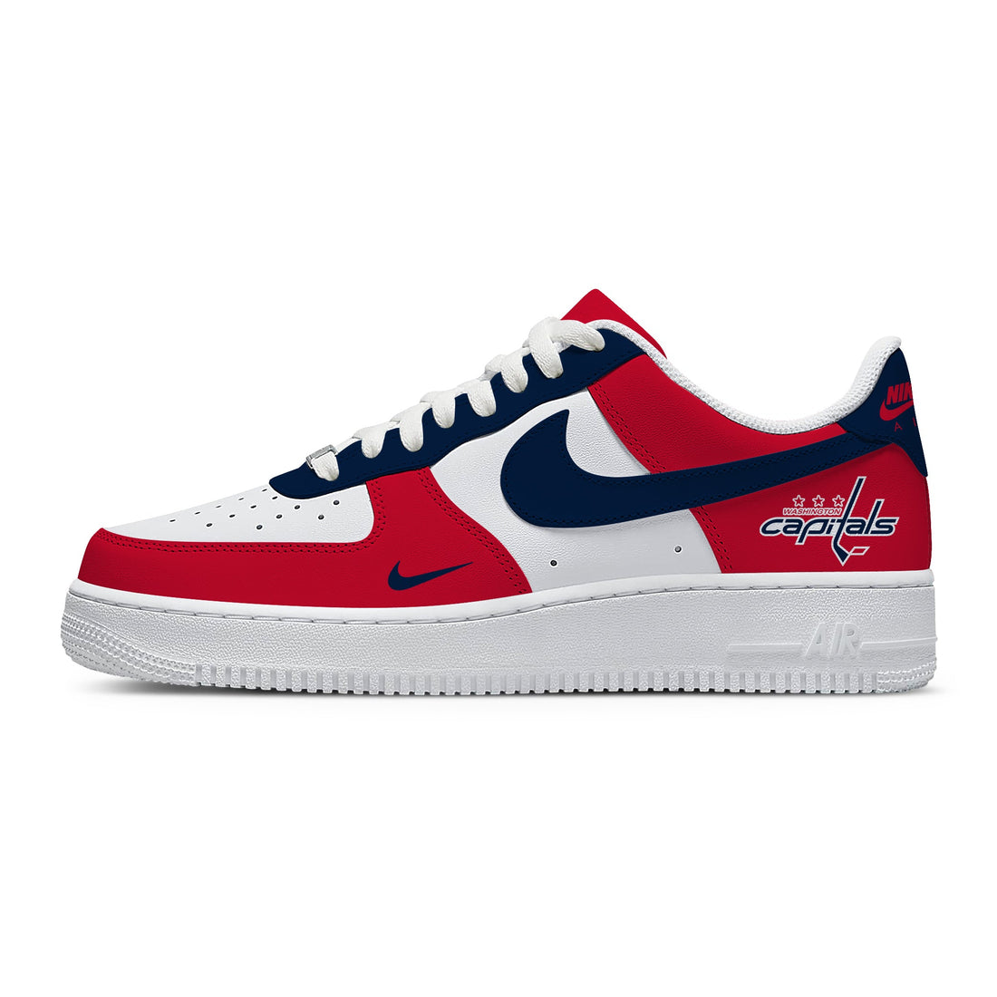 Washington Hockey V.1 Custom Low-top Sneakers For Fans-Cuztomshoes