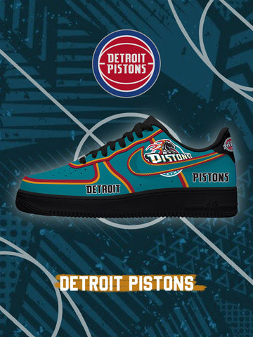 Detroit Basketball V.4 Custom Low-top Sneakers For Fans