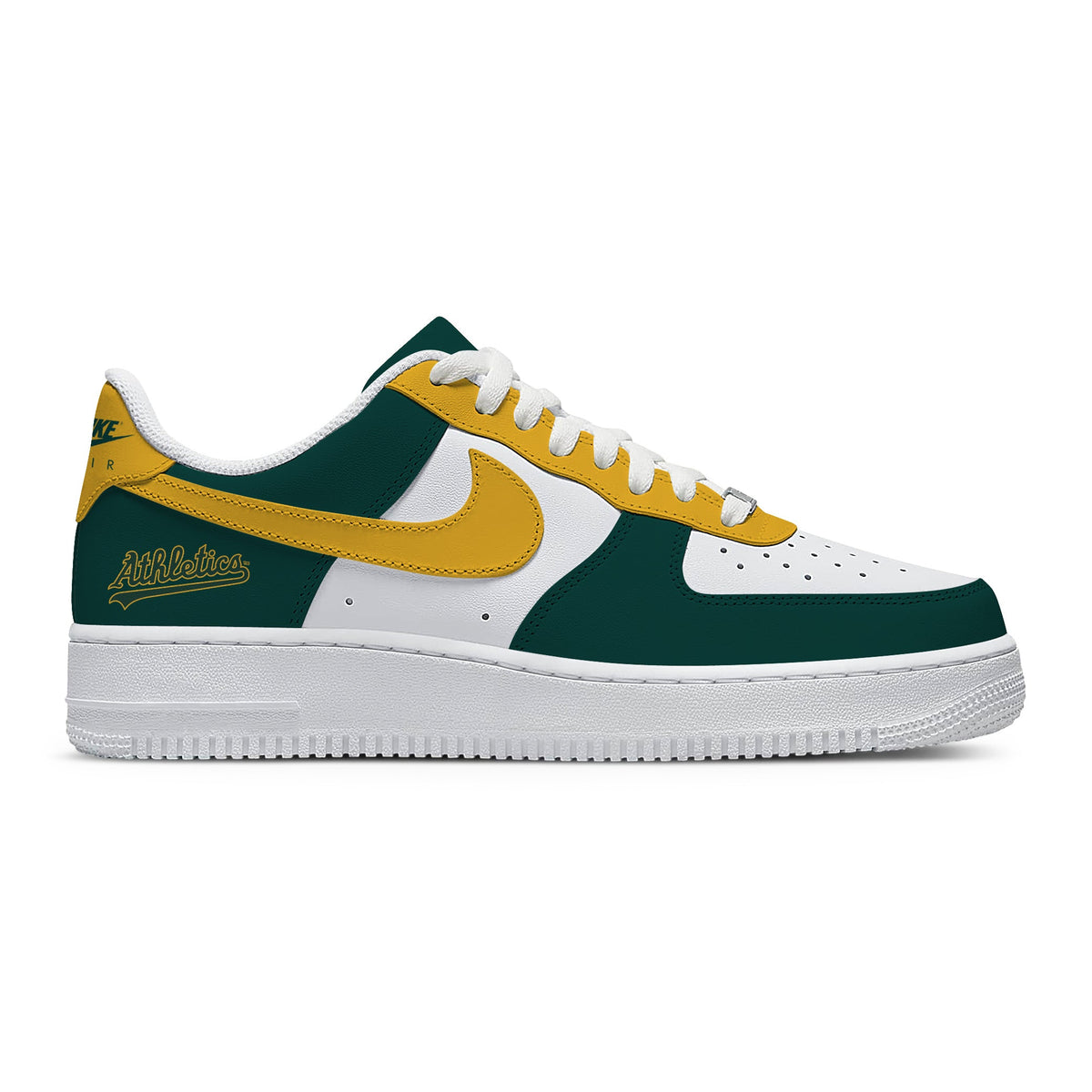 Oakland Baseball Custom Low-top Sneakers For Fans