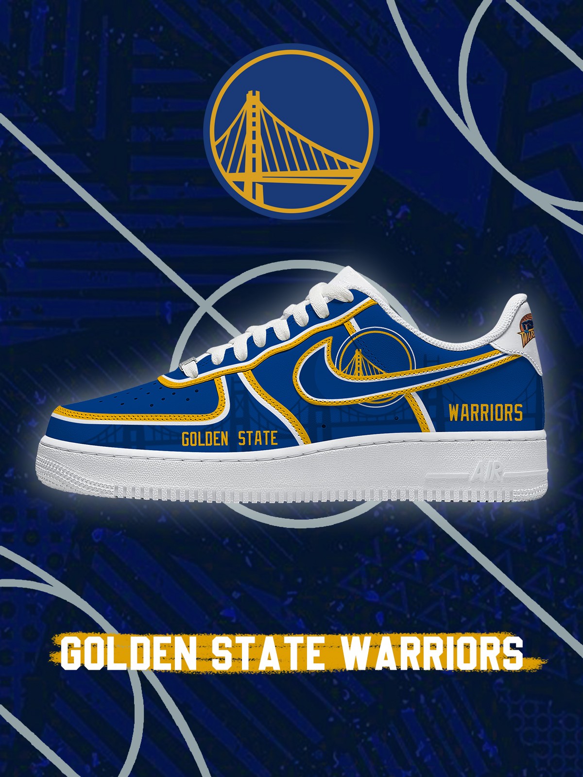Golden State Basketball V.3 Custom Low-top Sneakers For Fans