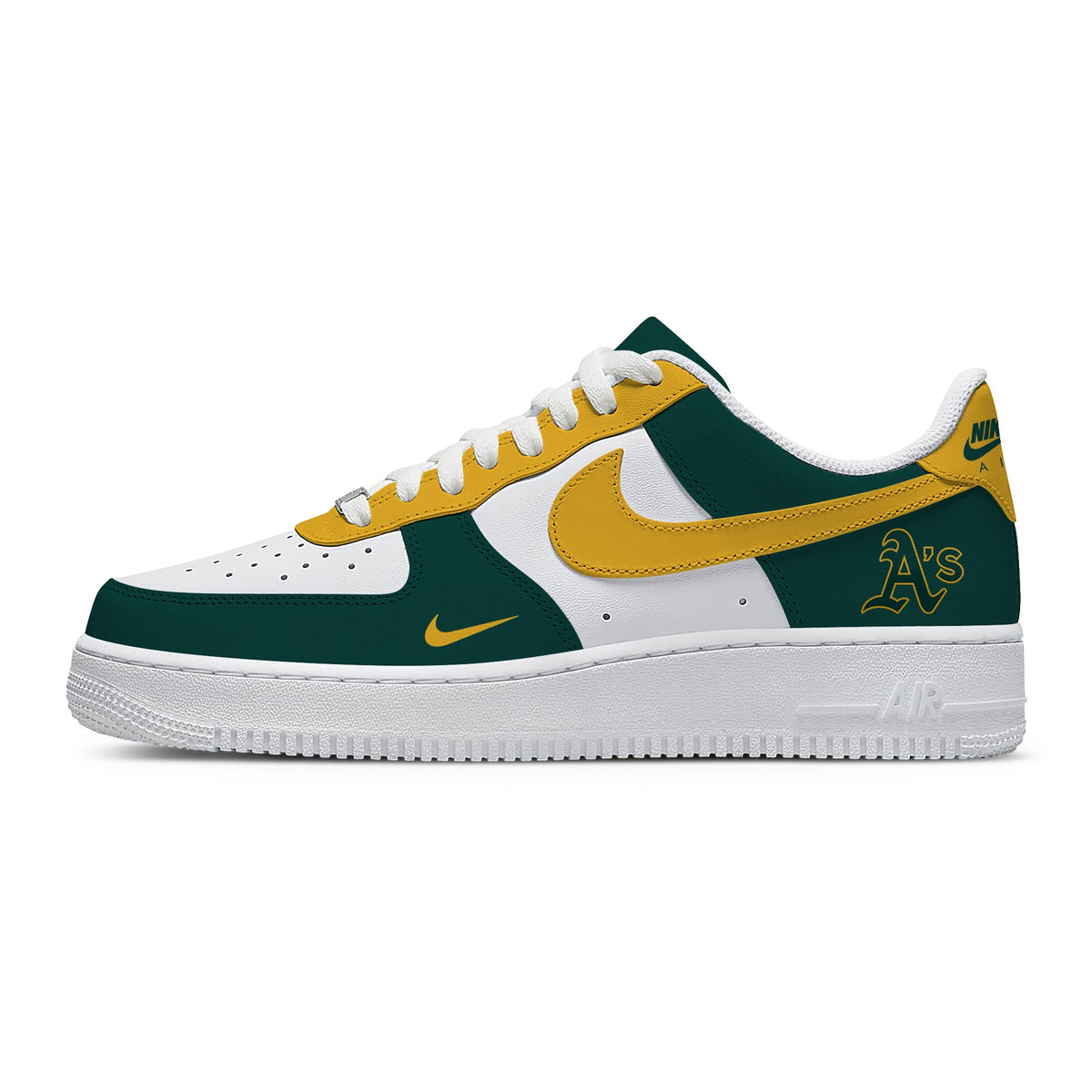 Oakland Baseball Custom Low-top Sneakers For Fans